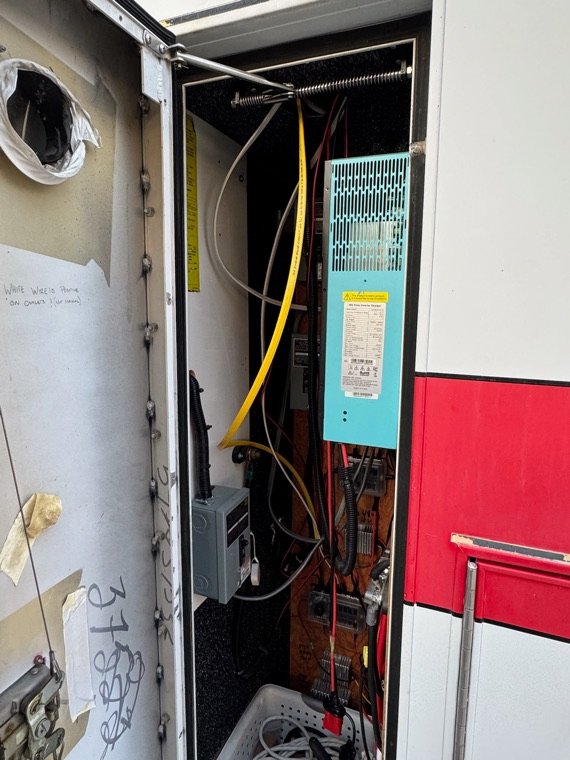 Electrical panel and inverter wiring
